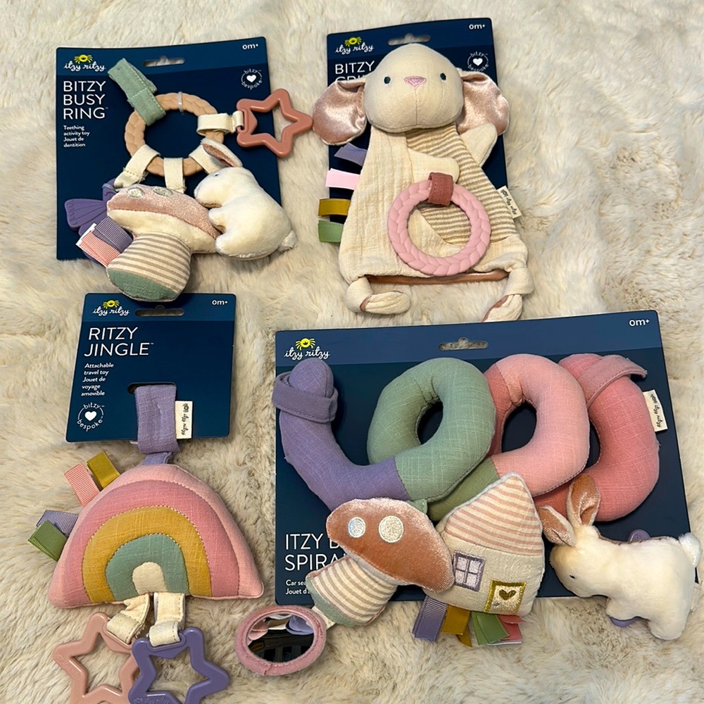 Itzy Ritzy Baby Girls Toys NWT
